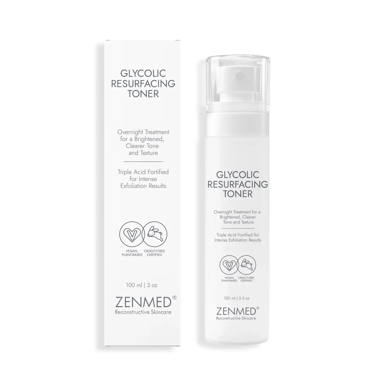 Glycolic Resurfacing Toner with Hyaluronic & Meadowsweet