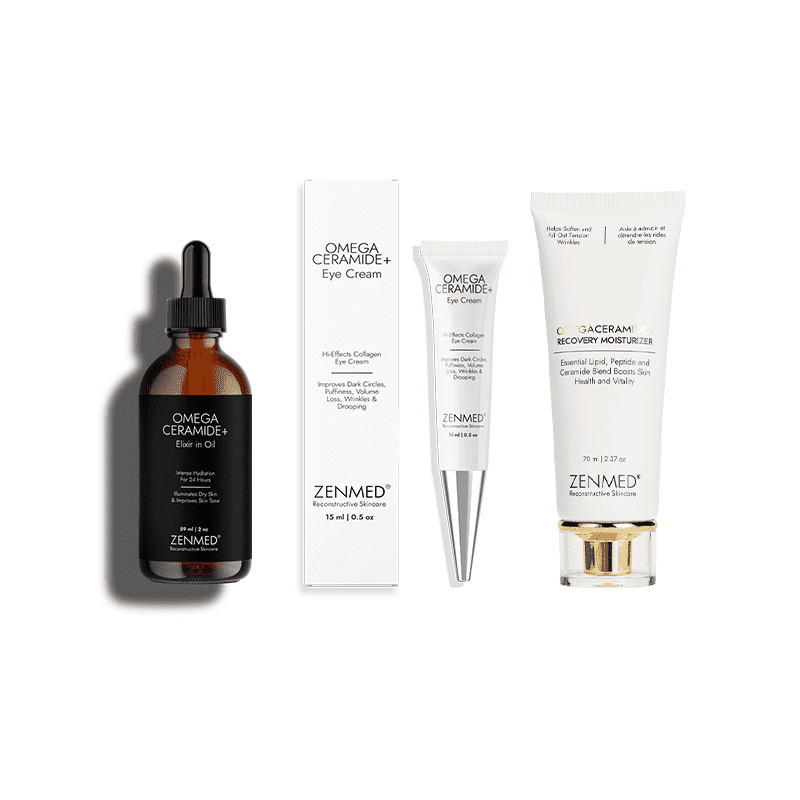 ZENMED Omega+ Glow Ritual Skin Moisturizer + Cream