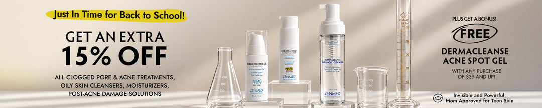 15% off acne and dark spot products