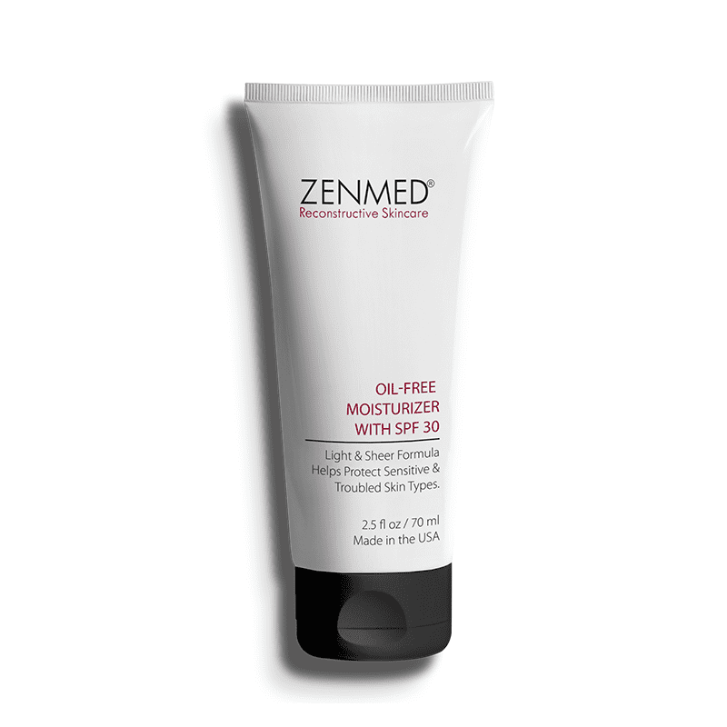 Buy ZENMED Oil Free Moisturizer With Sunscreen For Rosacea , ZENMED Reconstructive Skincare