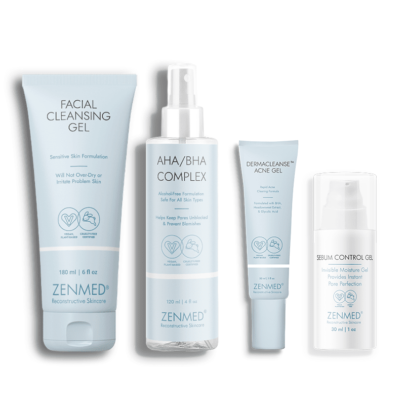 Shop Online Acne Skin Care Kit  Ultimate Skin Care Solution  ZENMED Reconstructive Skincare